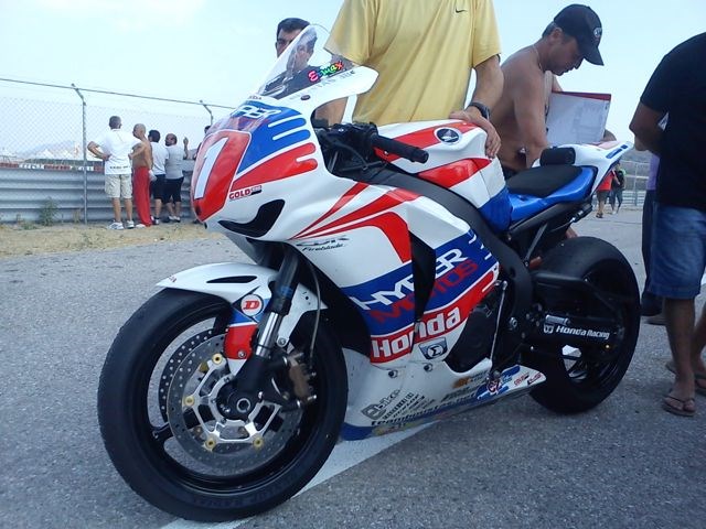 H Honda CBR1000RR του Γιάννη Μπούστα